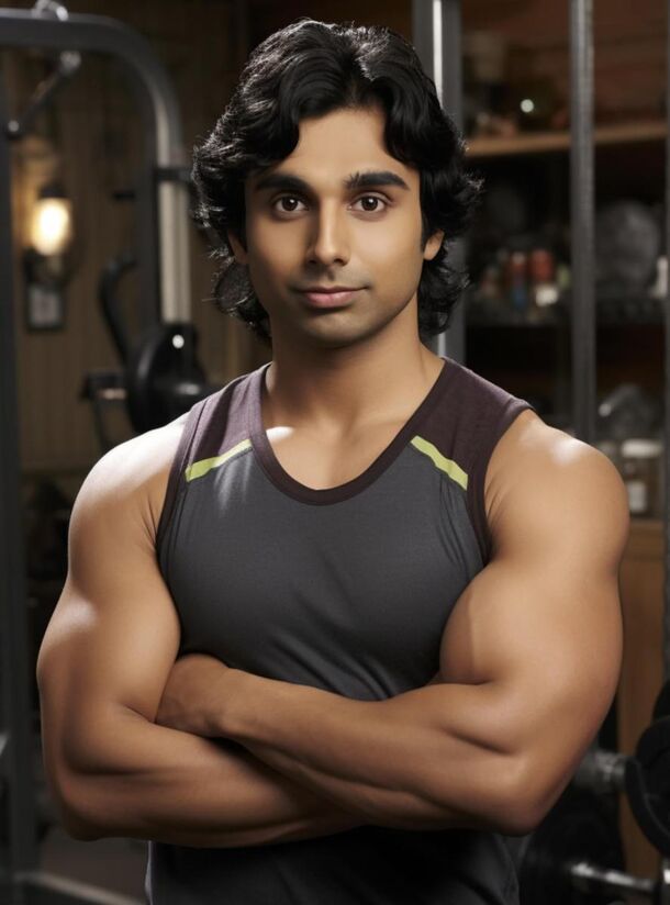 AI Imagines TBBT Characters as Gym Rats, and Stuart Is Now a Hottie - image 3