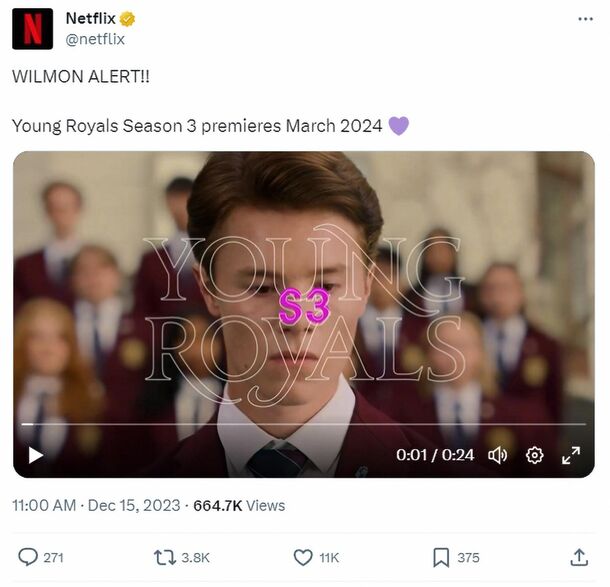 Newest Young Royals Season 3 Update Confirms March 2024 Release - image 1