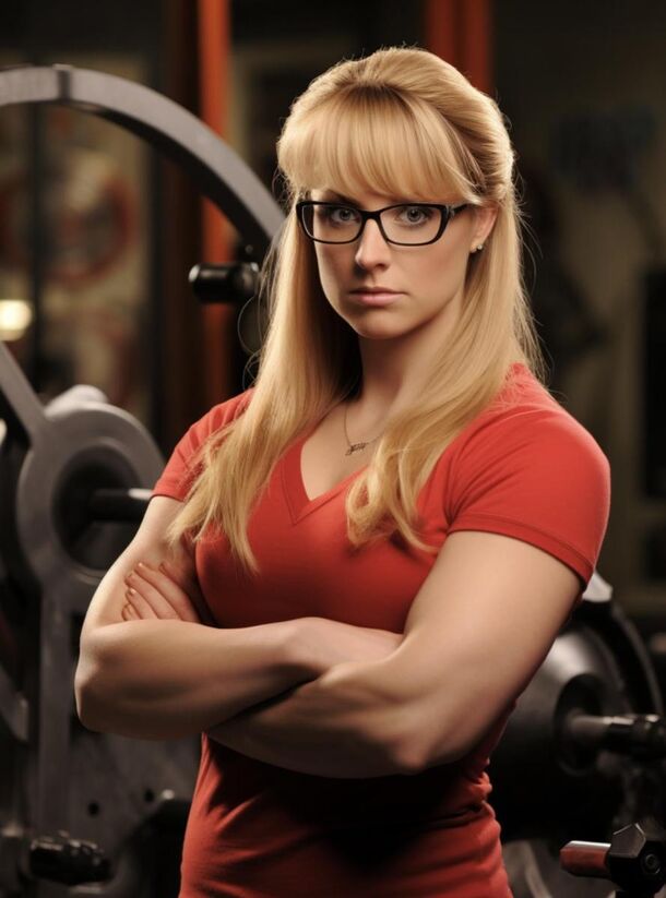 AI Imagines TBBT Characters as Gym Rats, and Stuart Is Now a Hottie - image 7